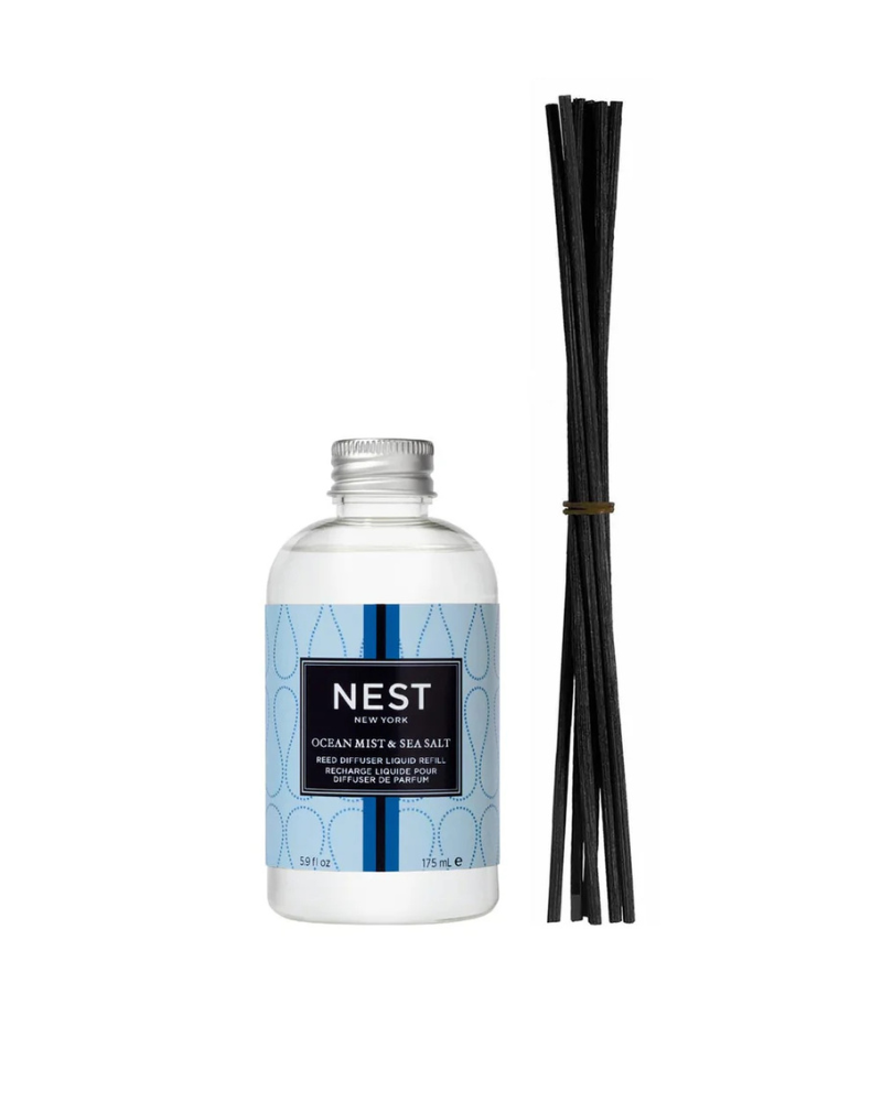 Nest -Salt Reed Diffuser Refill - Ocean Mist & Sea Salt