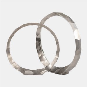 Metal Hammered Decorative Rings
