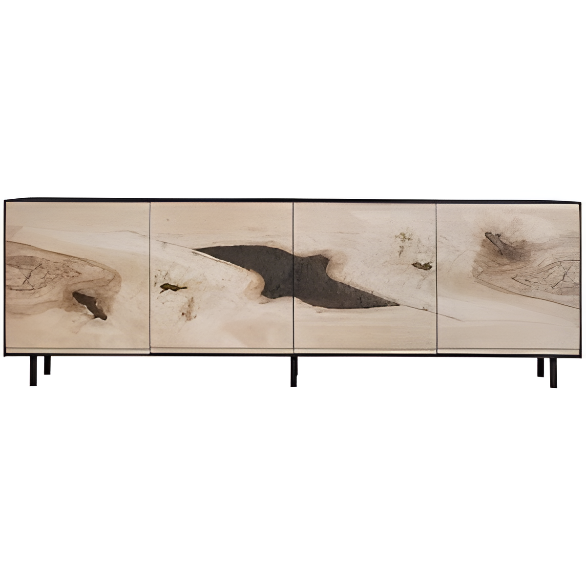 Decorative Front Console Cabinet