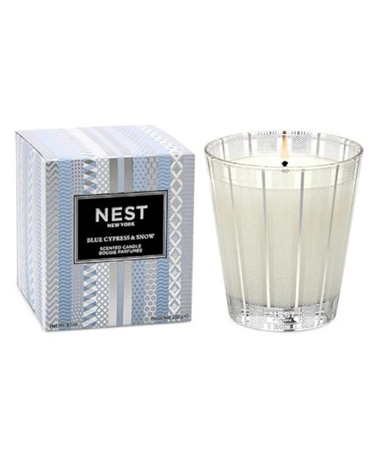 Nest - New York Candle, Blue Cypress & Snow