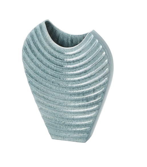 Ripple Vase Azure Medium