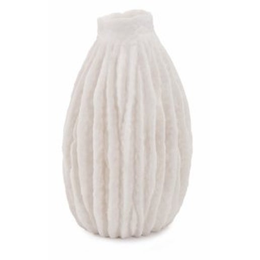 Cacao Vase - White