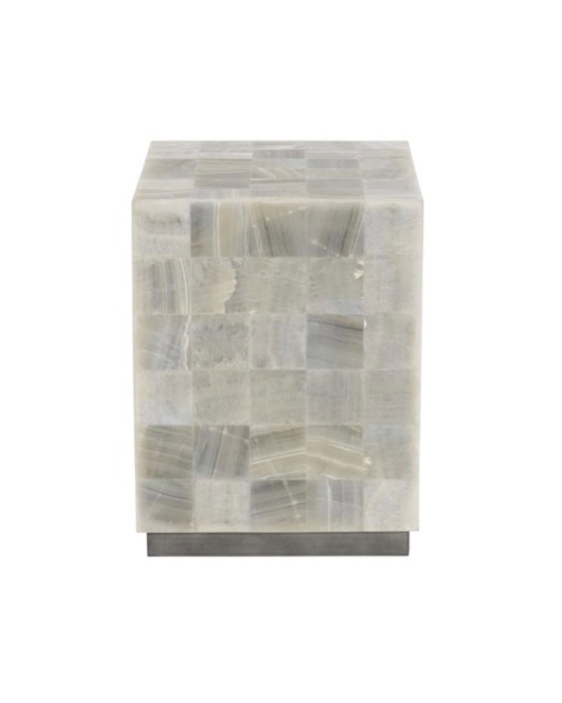 Onyx Side Table - Ivory