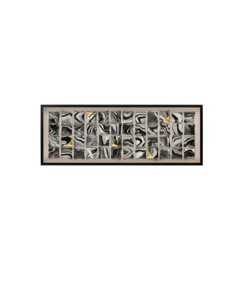 Stone Wall Art - Gold