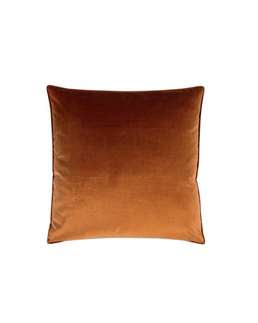 22x22 Iridescence-Orange Velvet Pillow Cover Only