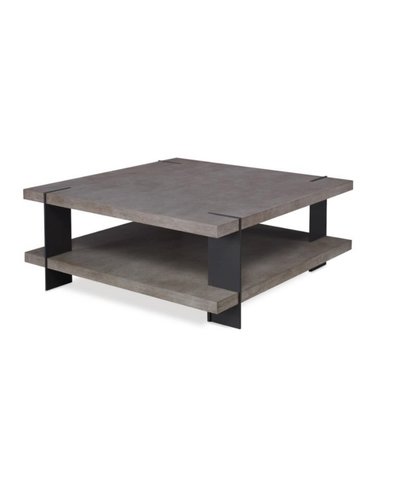 Drake Cocktail Table - Brown and Black