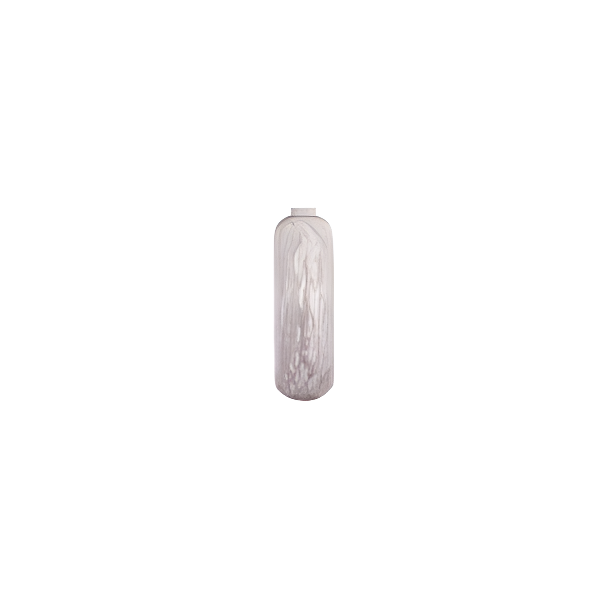 Billow Small Gray Swirl Vase