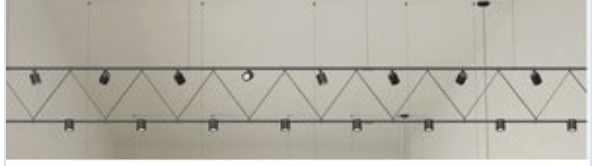 Suspenders 14' Triangle Truss Lighting - Black