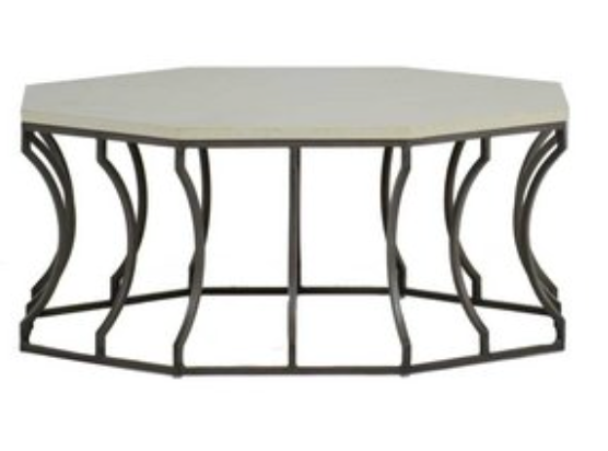 Audrey Outdoor Cocktial Table - Beige