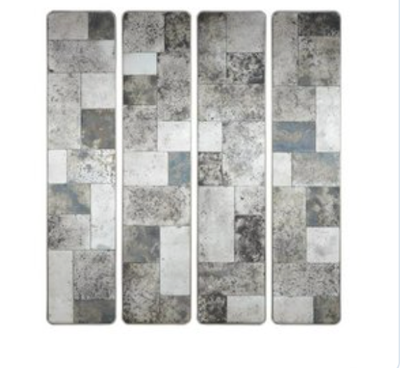 Checker Mirror - Gray