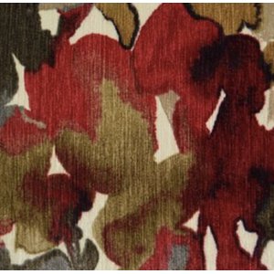 Printed Floral Velvet