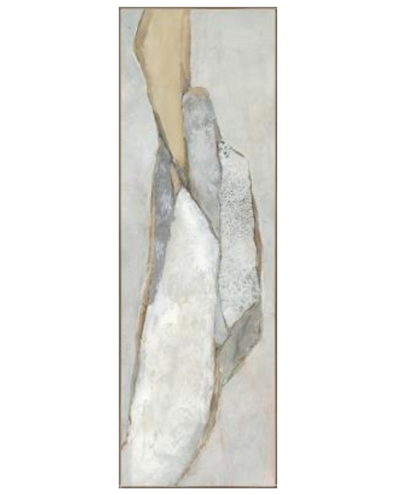 Earthen Rise – Framed Linen Abstract