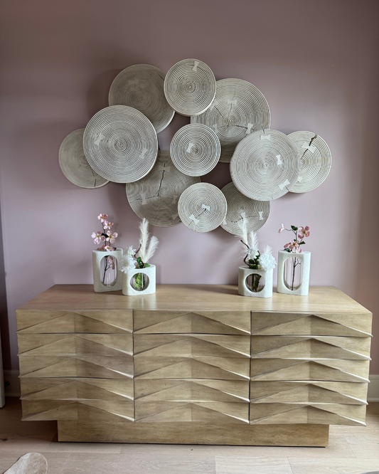 Waverly Console - Washed Walnut