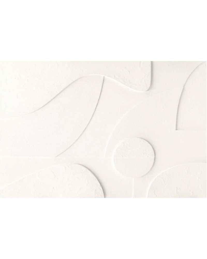 3D Wall Art - Ivory