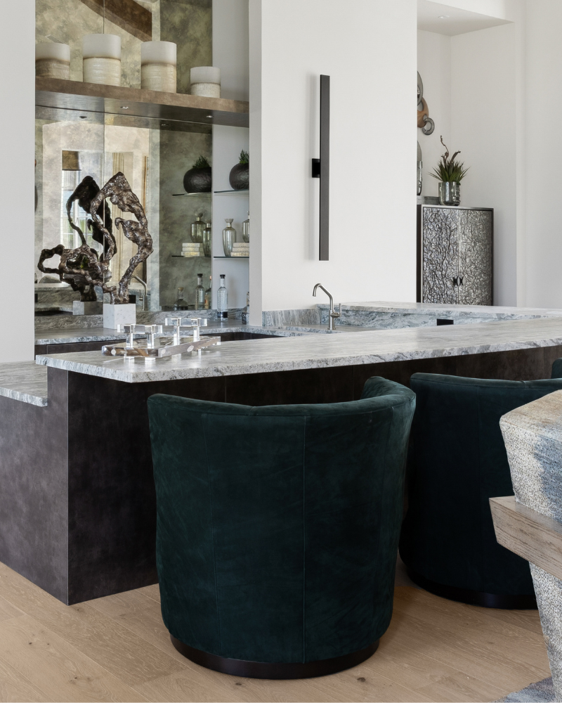 Horizon Opaque Glass Vase - Ivory Ombre, Set of 2