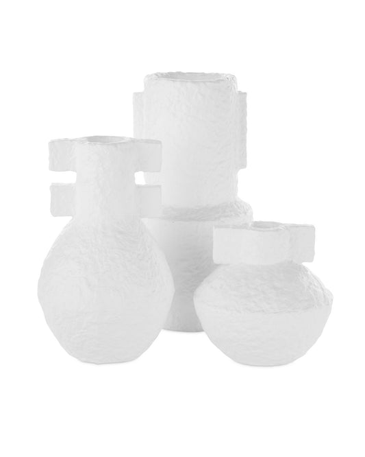 Aegean Vases - White