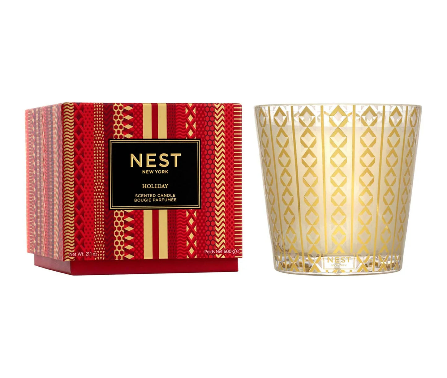 Nest 3 Wick Holiday Candle