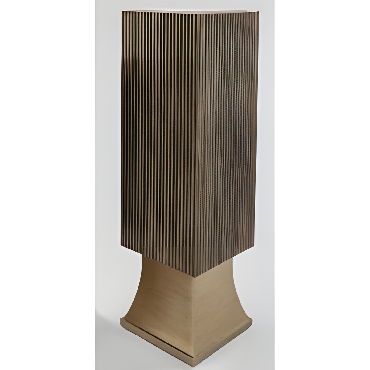 Short Display Pedestal with Angular Base