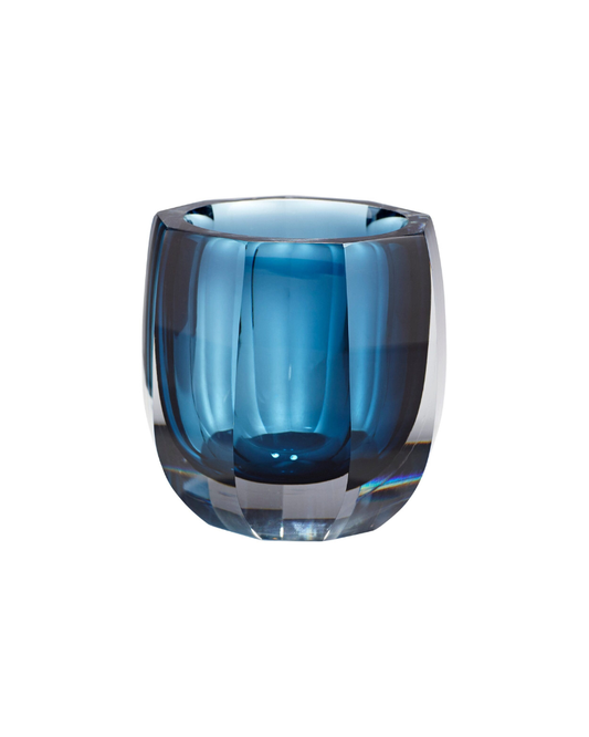 Translucent Glass Vase - Blue