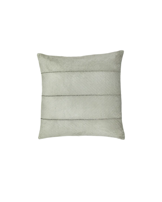 Callisto - Green Beaded Pillow