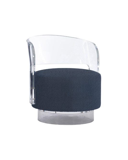Angelina Swivel Chair - White