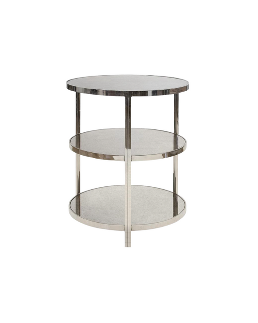 Audrey Side Table - Silver