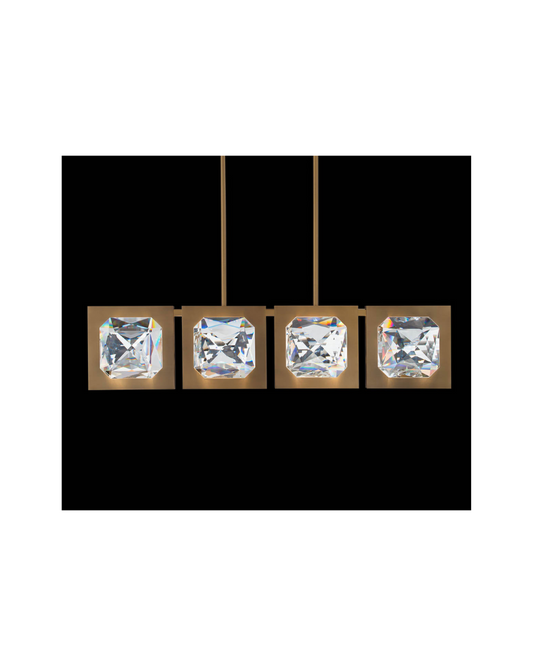 Enchante 43in LED Pendant - Gold
