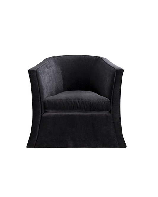 Axelle Swivel Chair - Beige