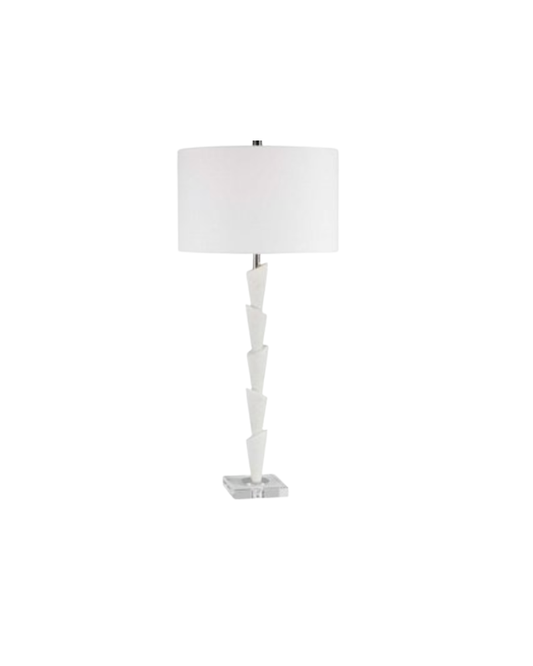 Cash and Carry White Lamp