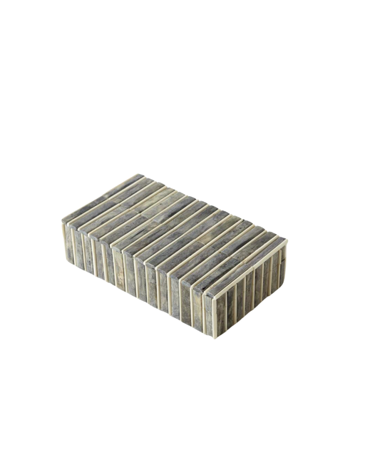 Bone Box - Gray/Ivory