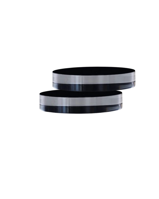 Risers Set of 2- Black