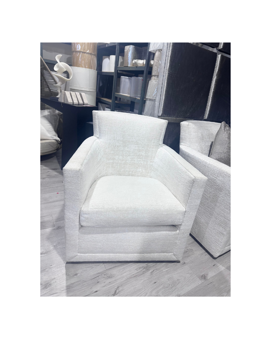 Swivel Chair - White