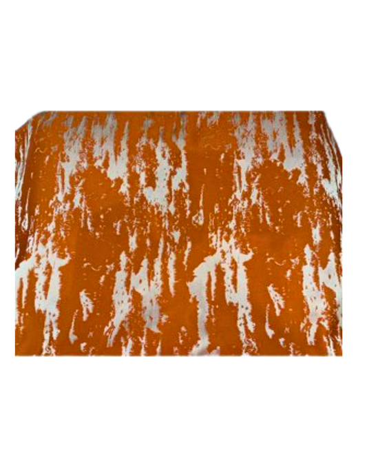 19x12 Orange Abstract Pillow COVER ONLY