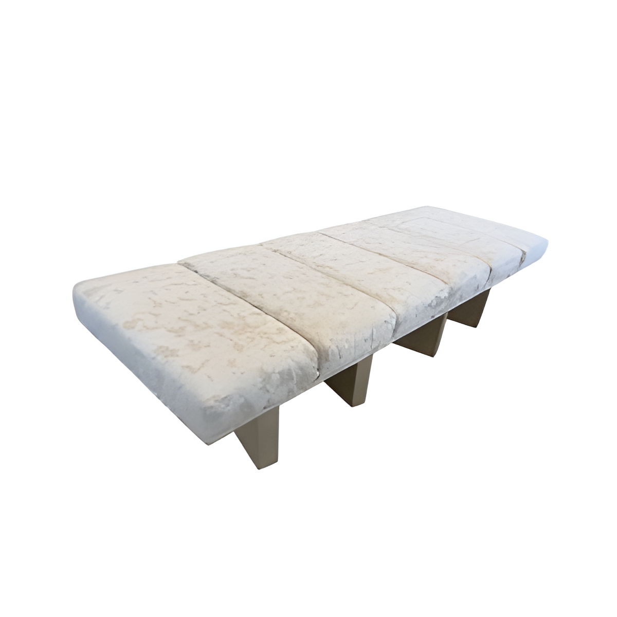 Plush Upholstered Bench