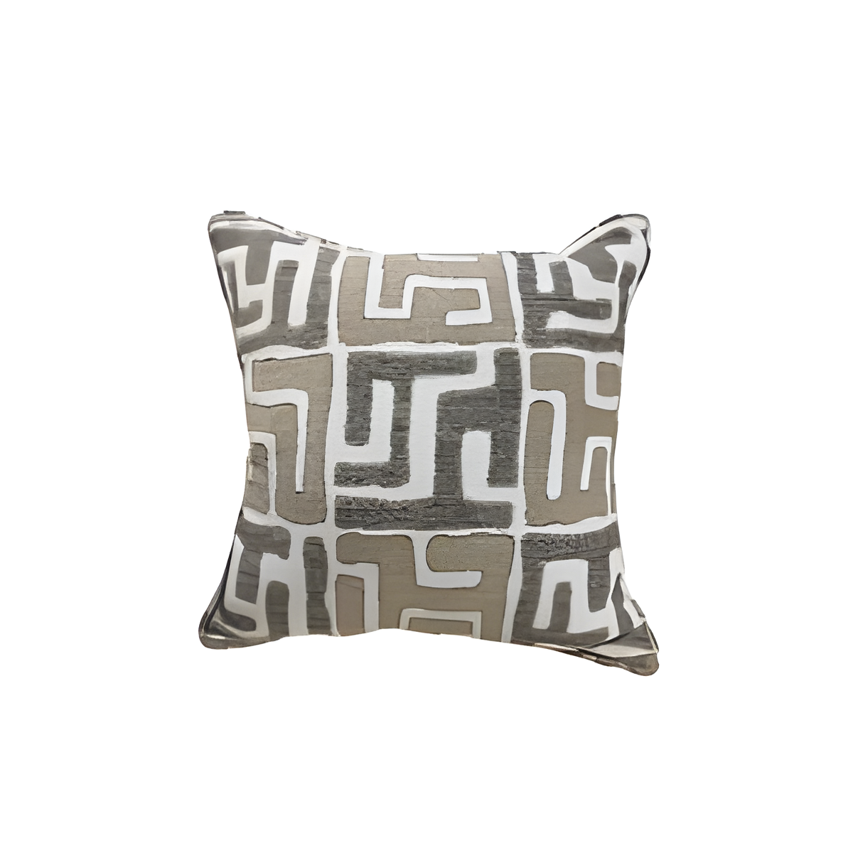 Geometric Outdoor Pillow, 20 x 20