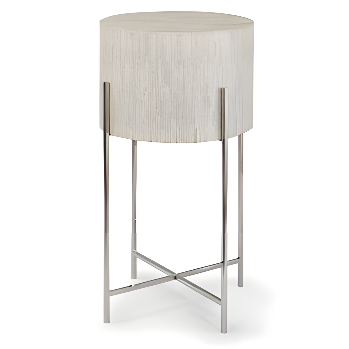 Bone Drum Accent Table