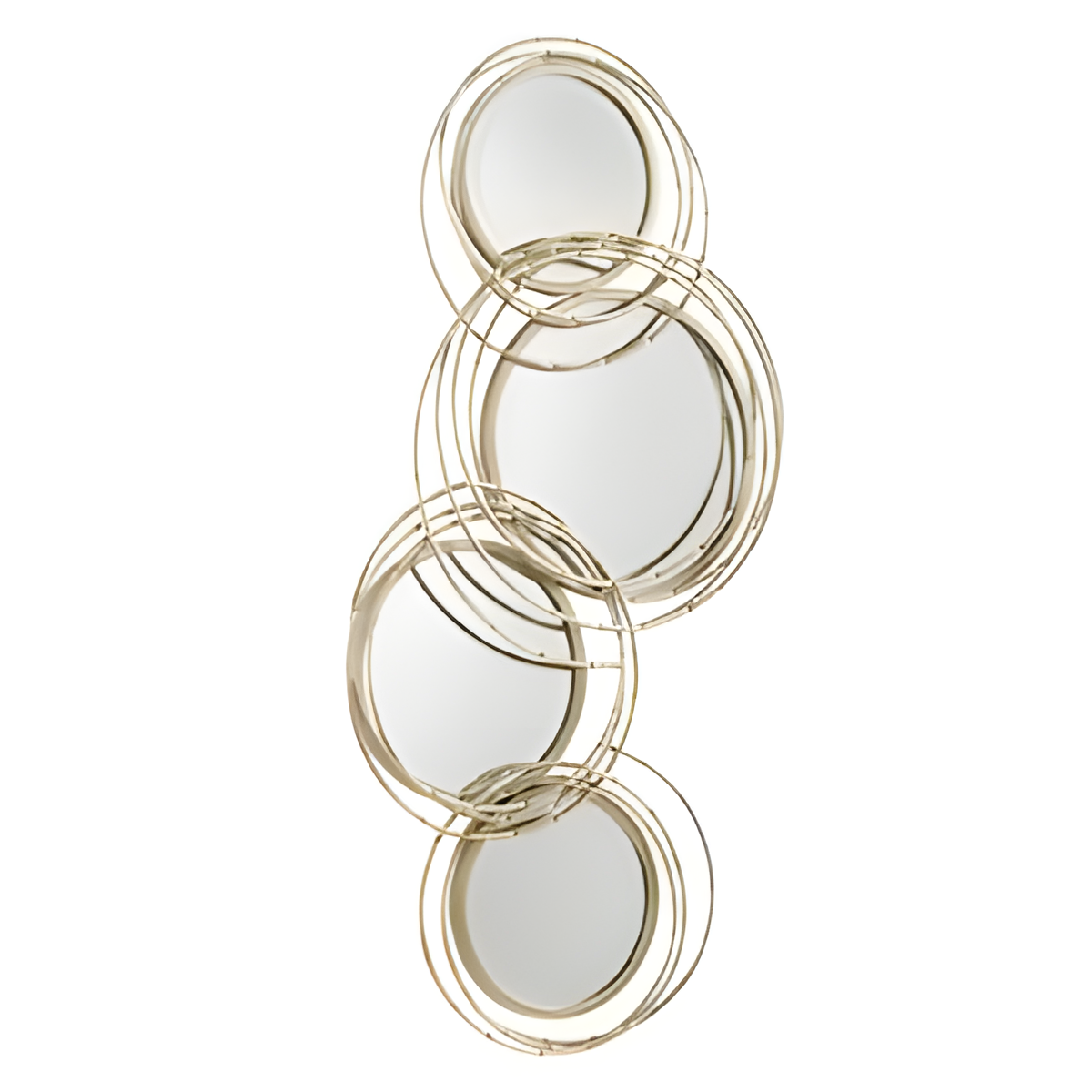 Linked Round Wall Mirror