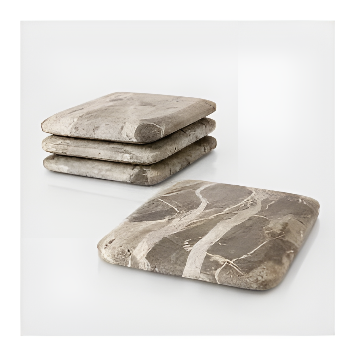 Marble-Pattern Decorative Trays