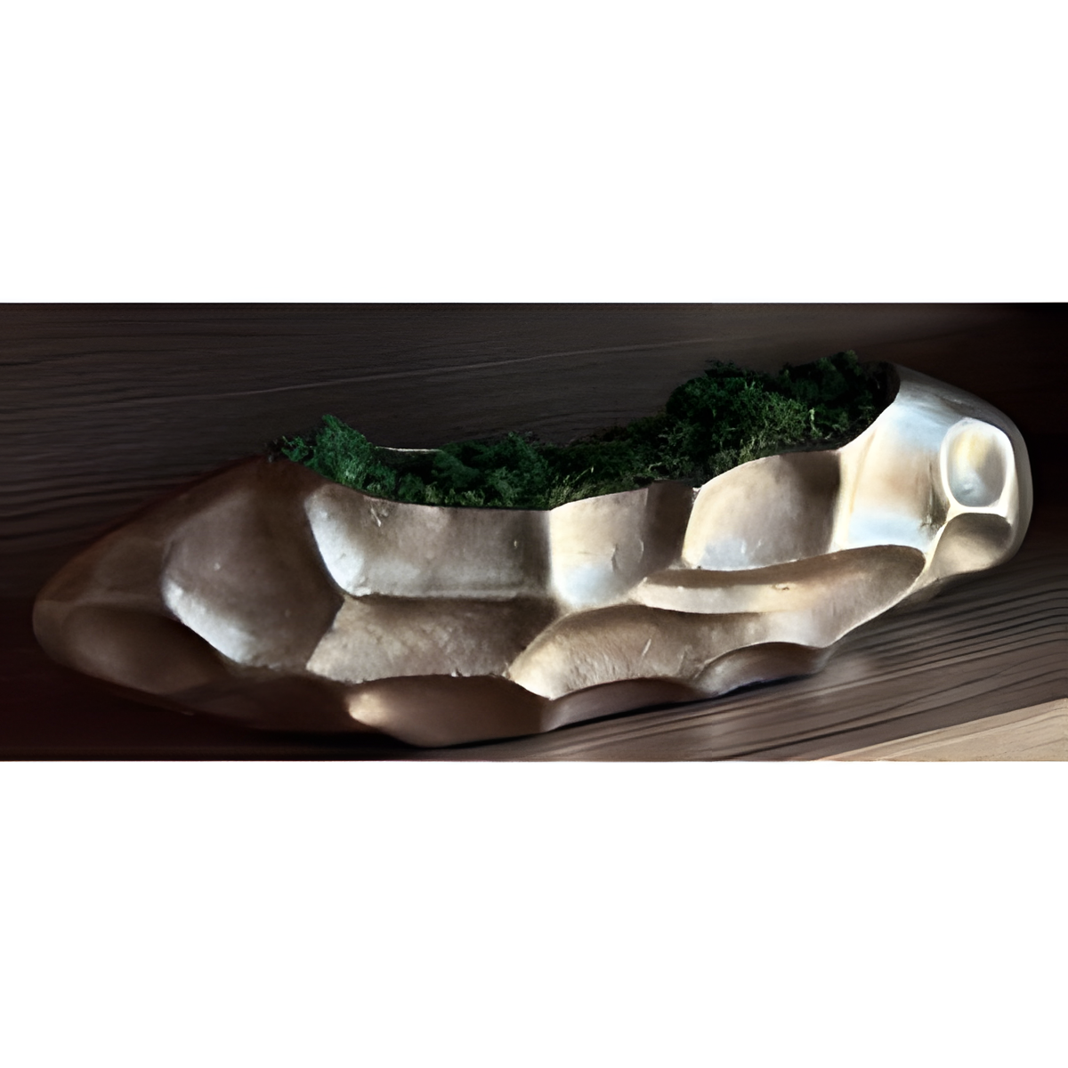 Botanical Arrangement in Handled Vessel
