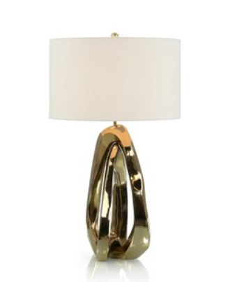 Amorphic Brass Lamp