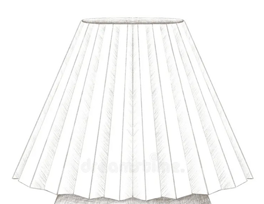 Couture lamp shade