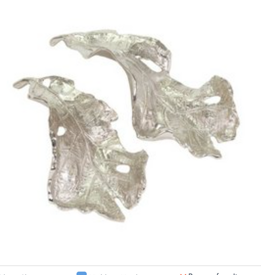 Leaf Tray - Silver