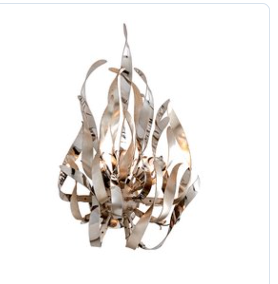 Graffiti Chandelier 2 - Silver