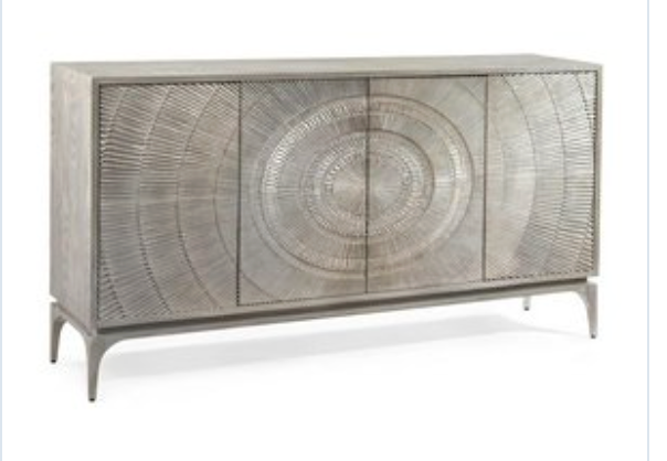 Silver Console Table