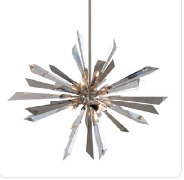 Starbrust Chandelier - Silver