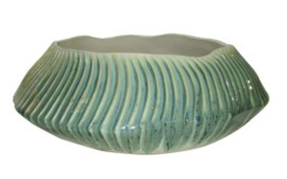 Namine Ceramic Bowl - Green