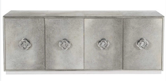 Bernhardt Langley Entertainment Console - Silver