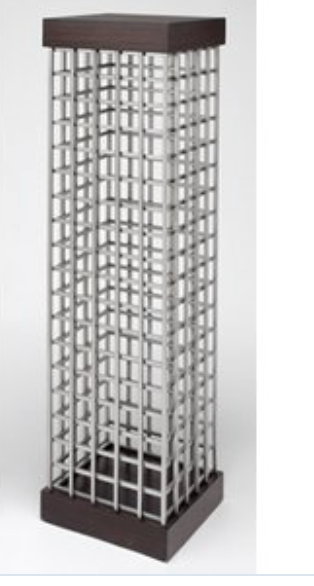 Grate Pedestal - Silver