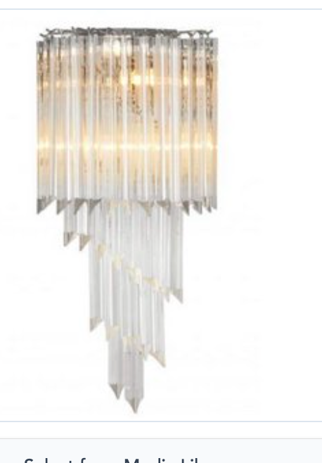 Marino Sconce - Silver