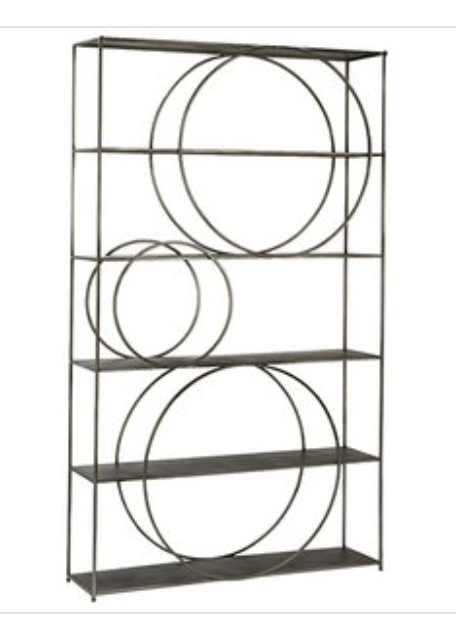 Circles Bookcase - Black